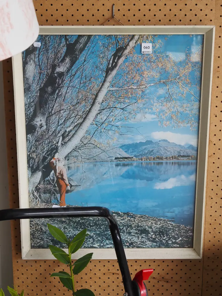 framed photo print - girl by lake Image 1++