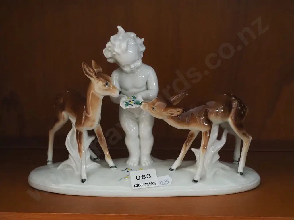 fawn and cherub figurine Image 1++