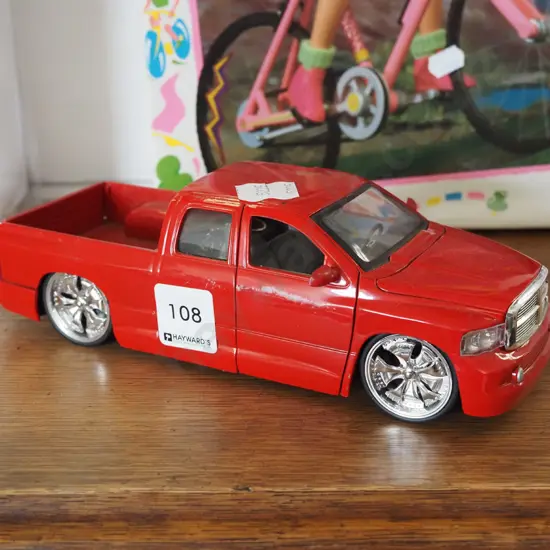 diecast Dodge Ram truck - some scuffing to paint