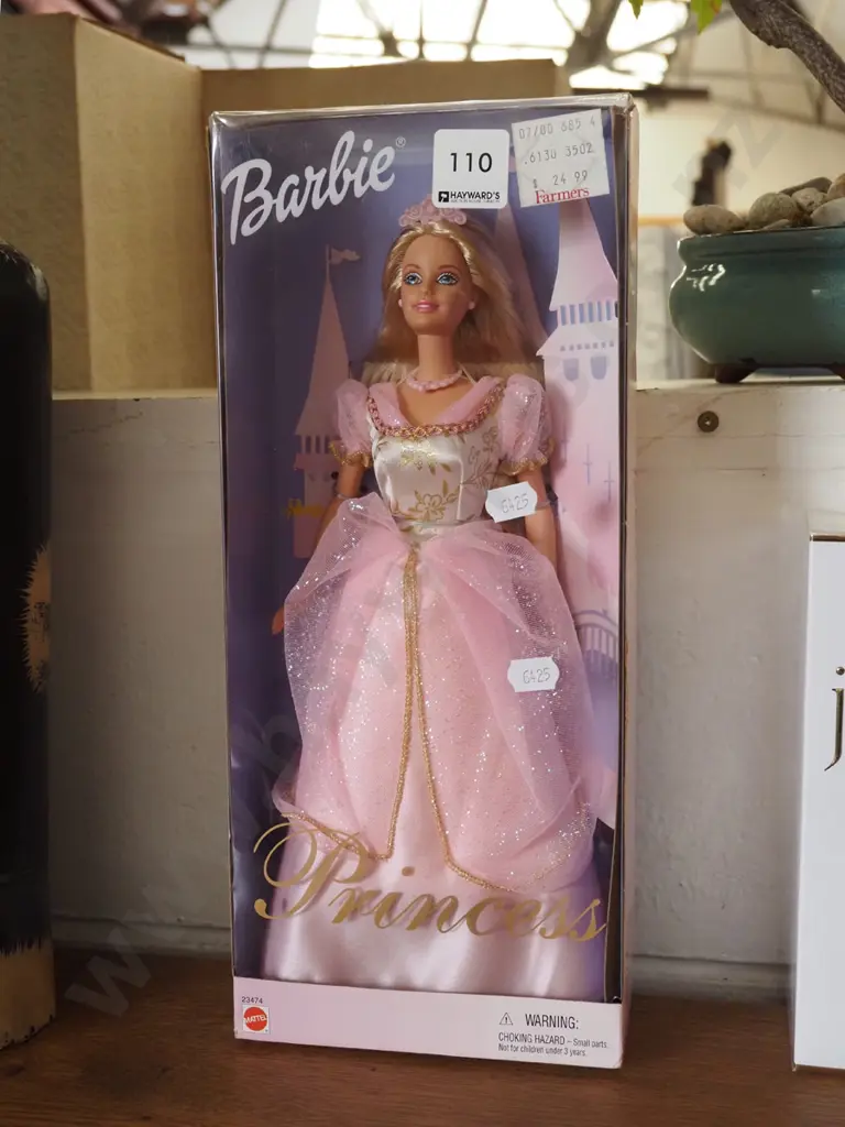 boxed as new Princess Barbie Image 1++