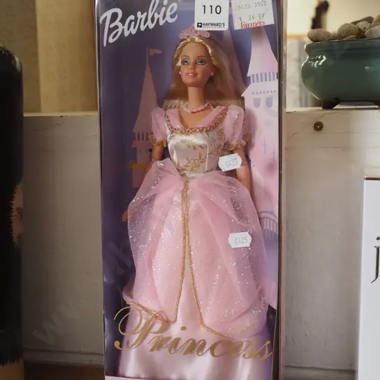 boxed as new Princess Barbie