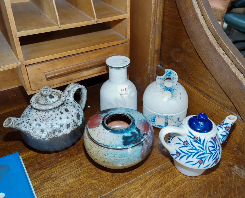 teapots, lidded canister, vase Image 1++