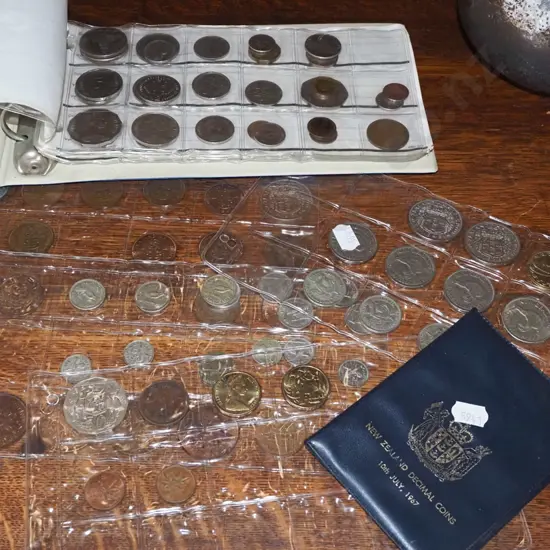 various coins