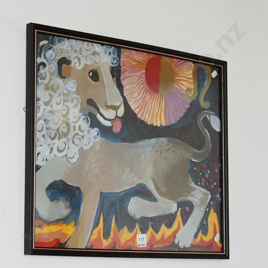 framed Rosina Wachtmeister print