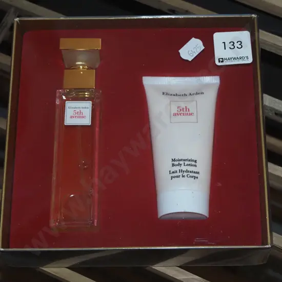 boxed as new Elizabeth Arden perfume and body lotion set