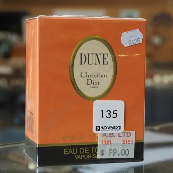 boxed as new Christian Dior Dune eau de toilette 50ml