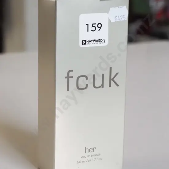 boxed as new FCUK eau de toilette 50ml