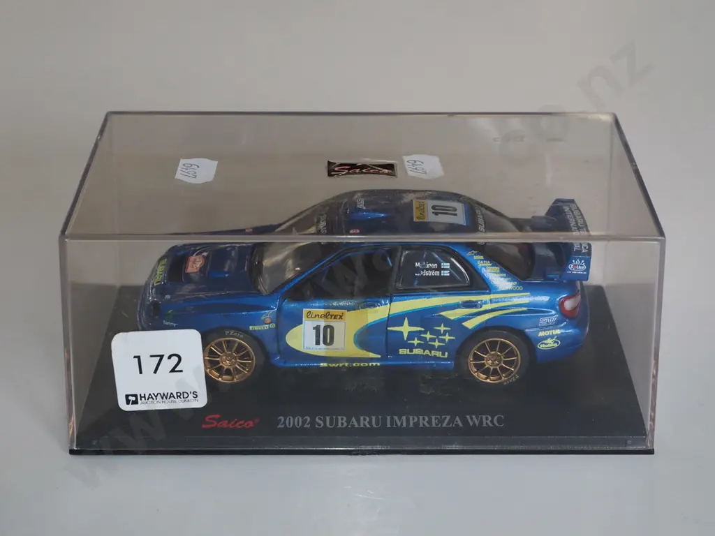 cased scale model of 2002 Subaru Impressa Image 1++