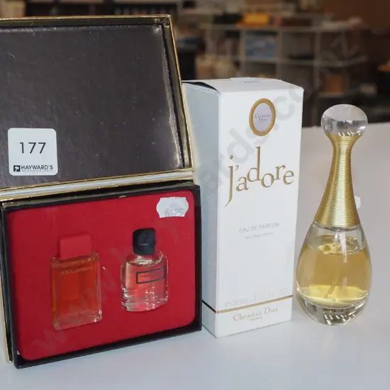 various Dolce and Gabbana, Christian Dior eau de parfums