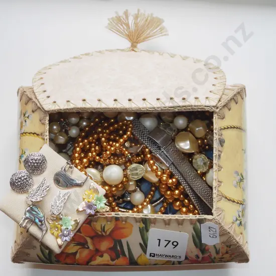 jewellery box and costume jewellery 