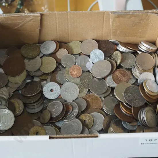 box of coins