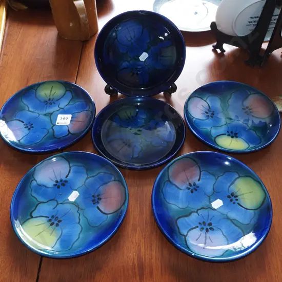 studio pottery side plates