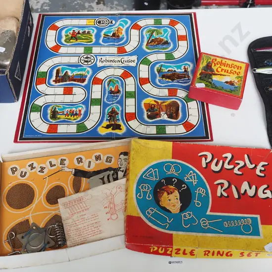 board game, puzzle rings