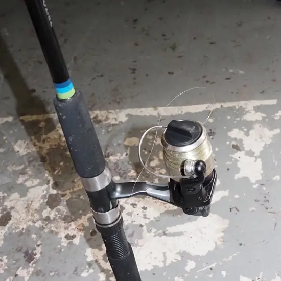 fishing rod and reel