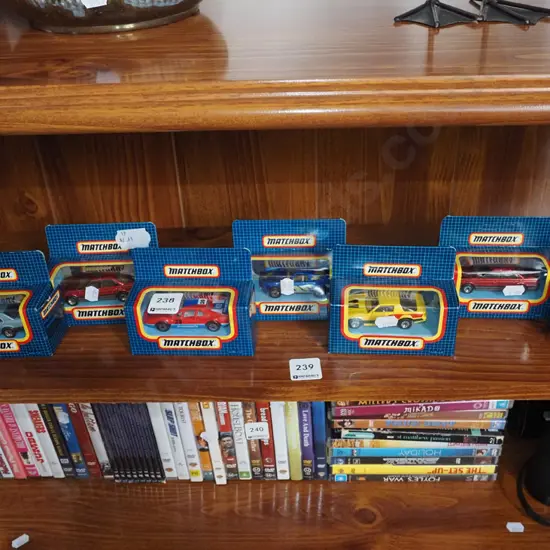 8x boxed Matchbox vehicles