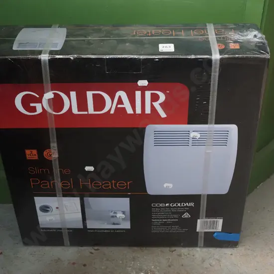 boxed as new Goldaire panel heater