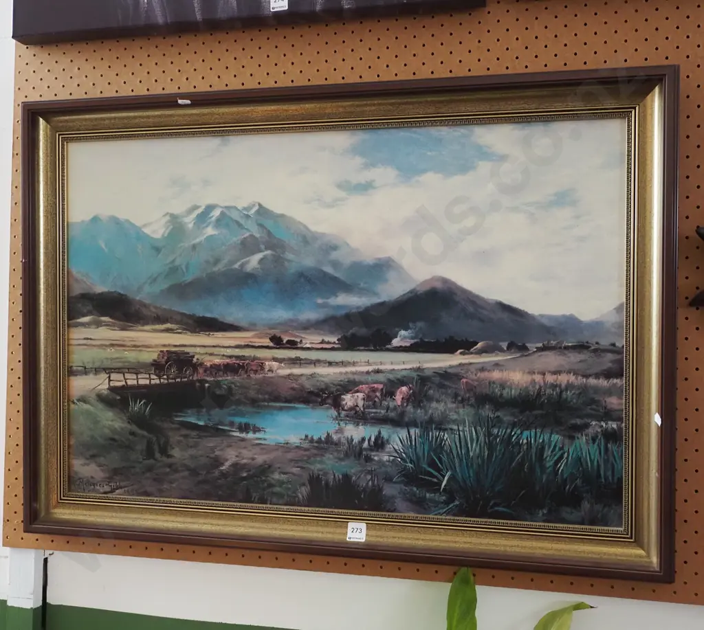 framed print - pastural landscape Image 1++