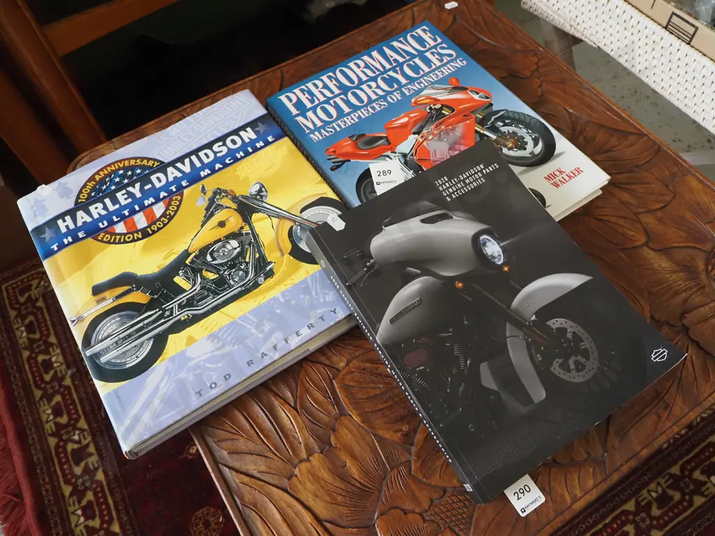 3x motorcycle books Image 1++