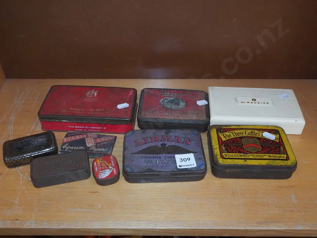 various vintage tins Image 1++