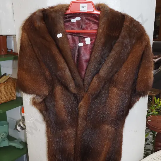 small fur stole