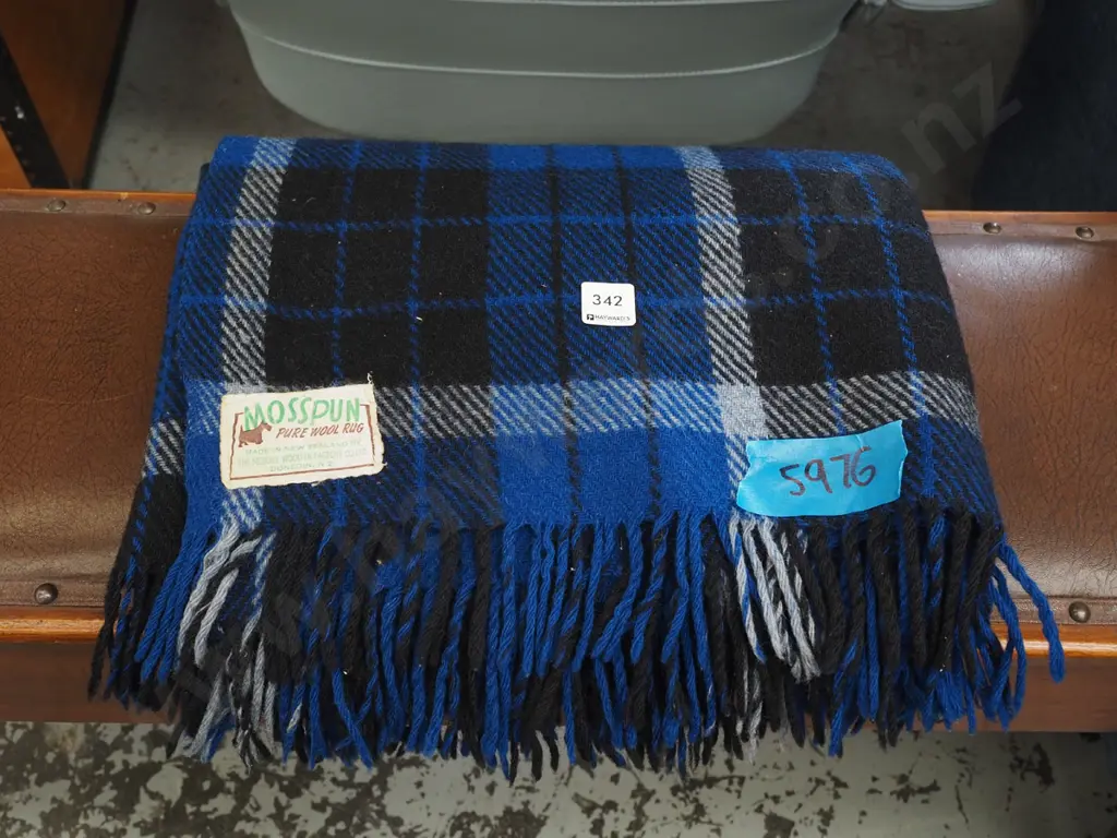 Mosspun travel blanket Image 1++