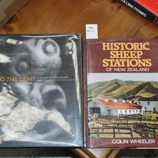 NZ photography books, Colin Wheelers Historic SheepStations of New Zeland