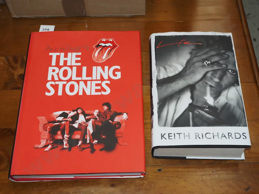 Rolling Stones and Keith Richards books Image 1++