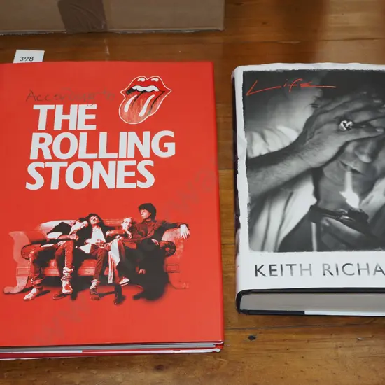Rolling Stones and Keith Richards books