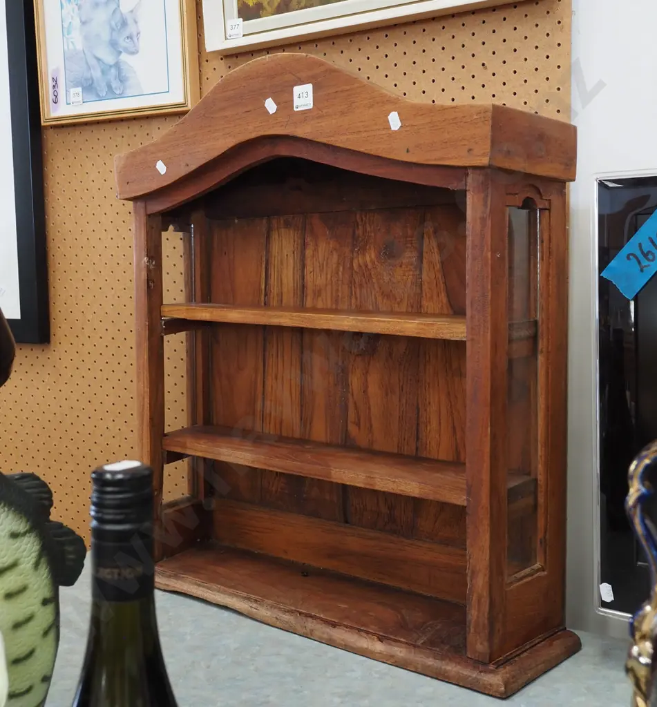 small hardwood bookshelf H620 Image 1++