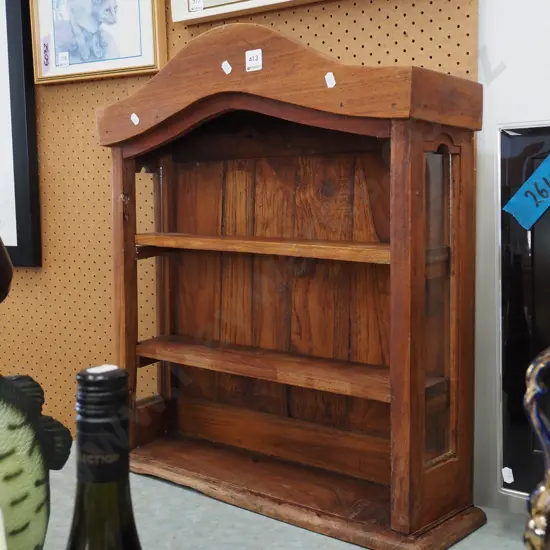 small hardwood bookshelf H620