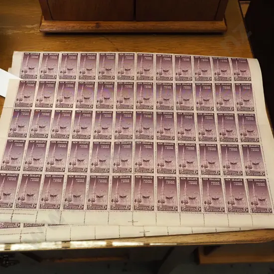 2x sheets of NZ Post Otago Centennial Stamps - 120 stamps per sheet