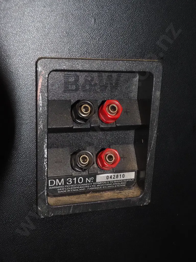 pair of B&W DM310 speakers H-490 Image 1++