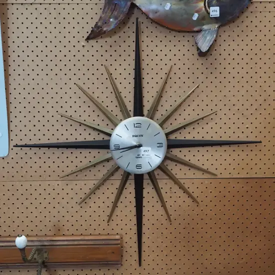retro wall clock
