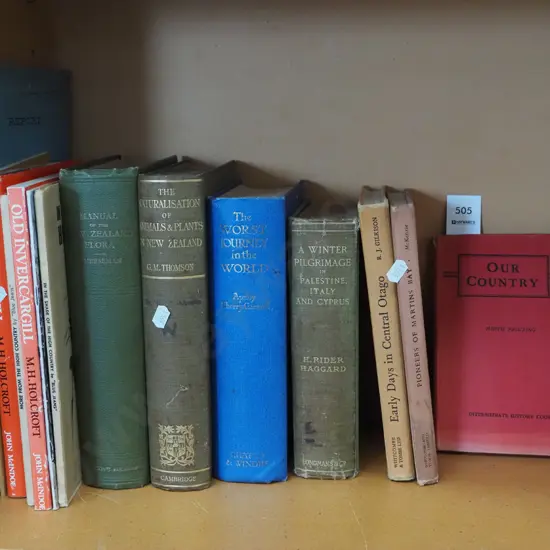 vintage NZ and other books