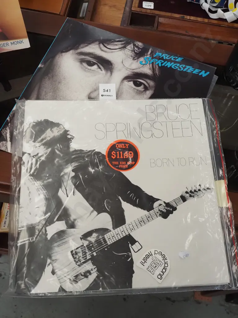 Bruce Springsteen LPs; Born To Run, The River Image 1++