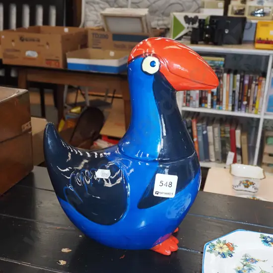 pukeko lidded storage canister H270