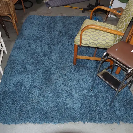 blue acrylic floor mat L2300 W1730