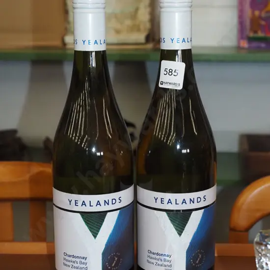 2x bottles Yealands chardonnay 2019, 2022