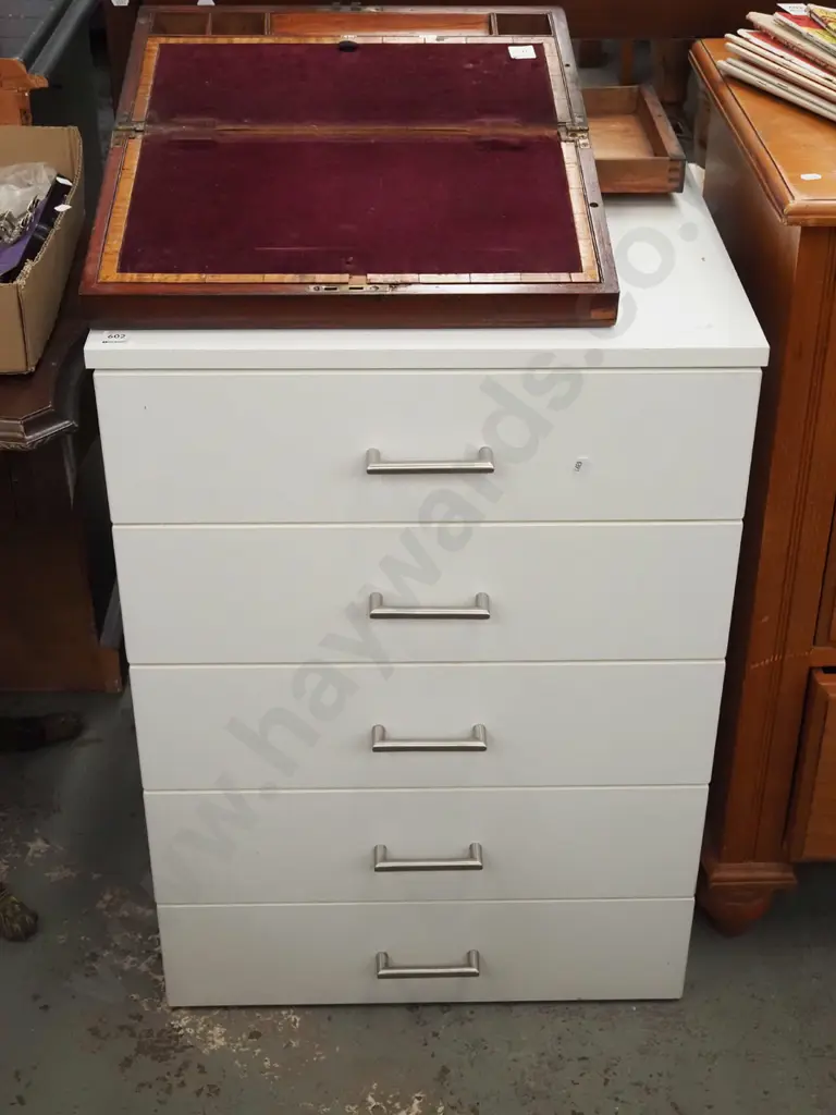 mdf melteca kitchen cabinet with 5 drawers H790 W565 D585 Image 1++