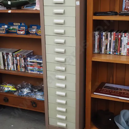 Precision 15 drawer filing cabinet H1330 W330 D380