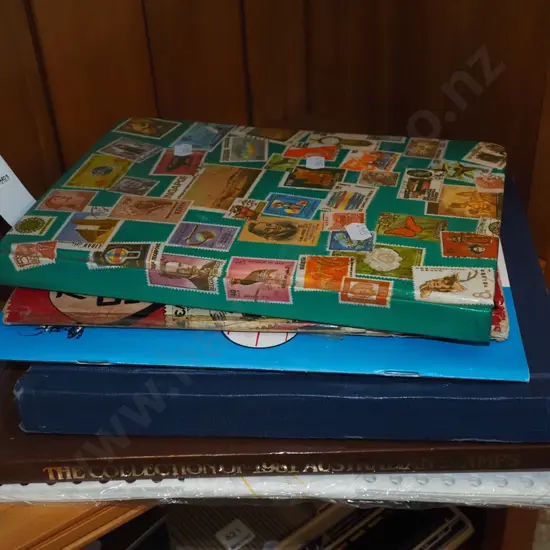 4x stamp albums, collection of 1981 Australian stamps