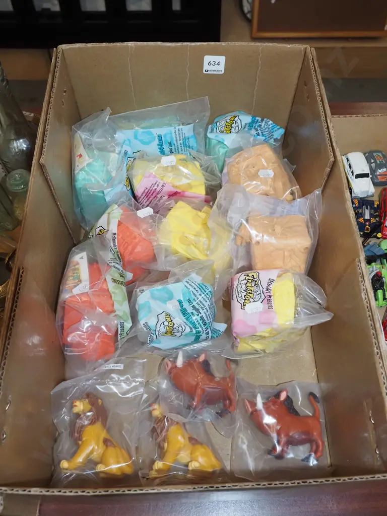 box of McDonald happy meal toys Image 1++