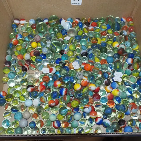 box of marbles