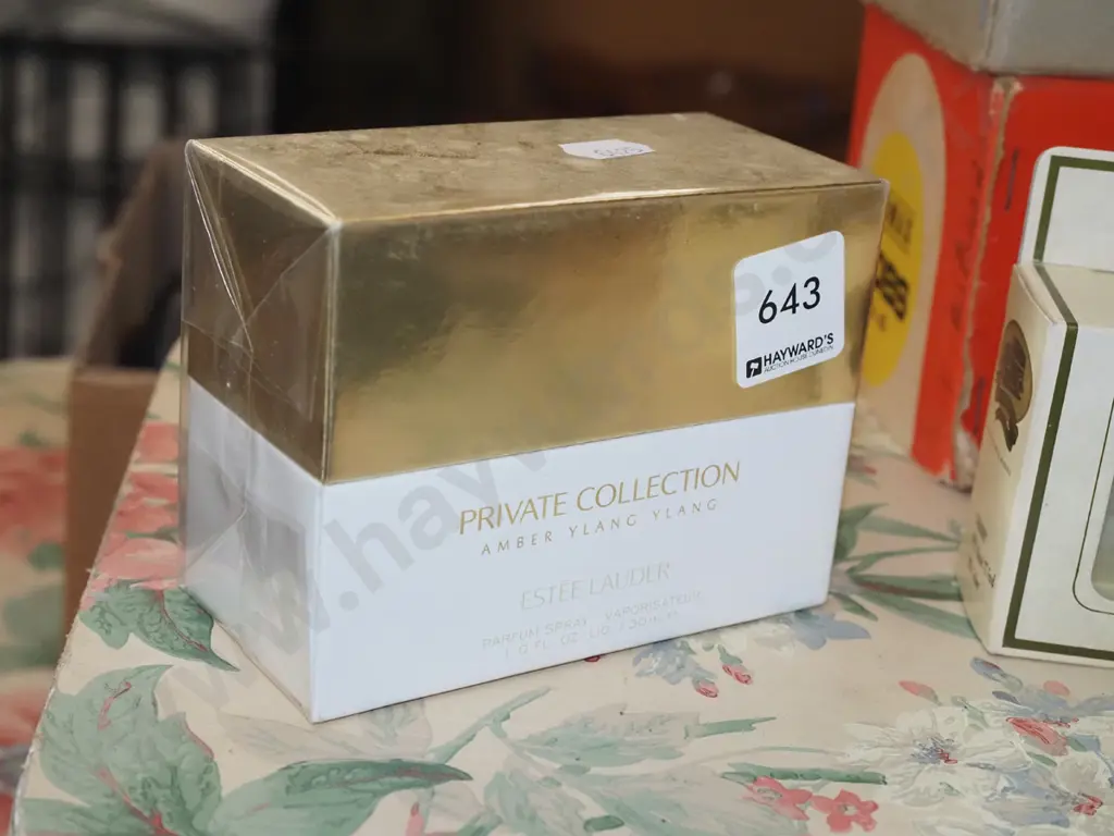 boxed Estee Lauder Amber Ylang Ylang parfum spray 30ml Image 1++