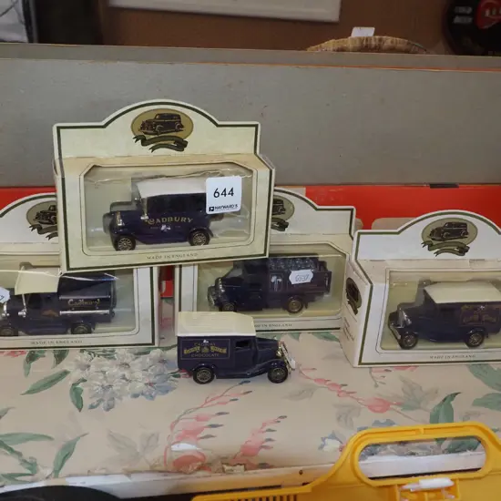 5x Cadbury Models of Yesteryear