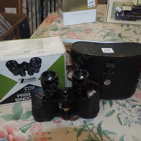 pair of Zenith Tempest 8x30 binoculars
