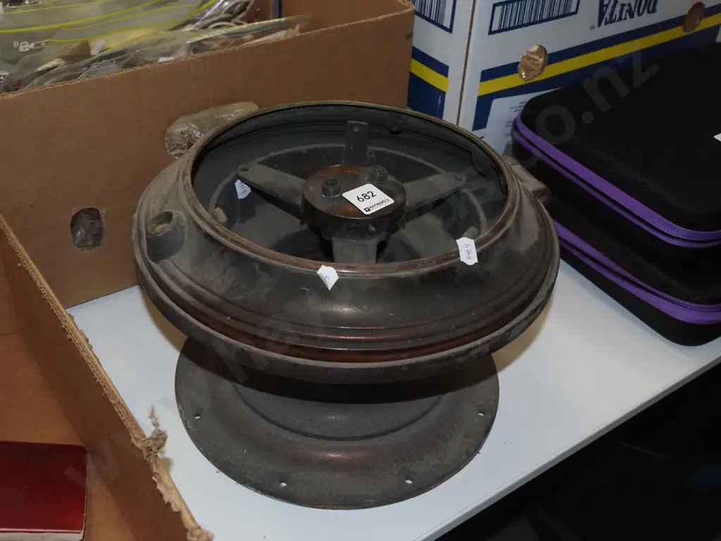 vintage part Railway carriage light Image 1++