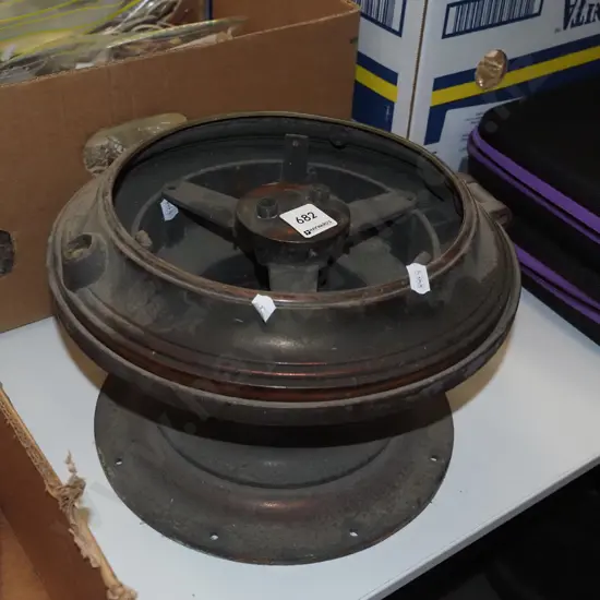 vintage part Railway carriage light