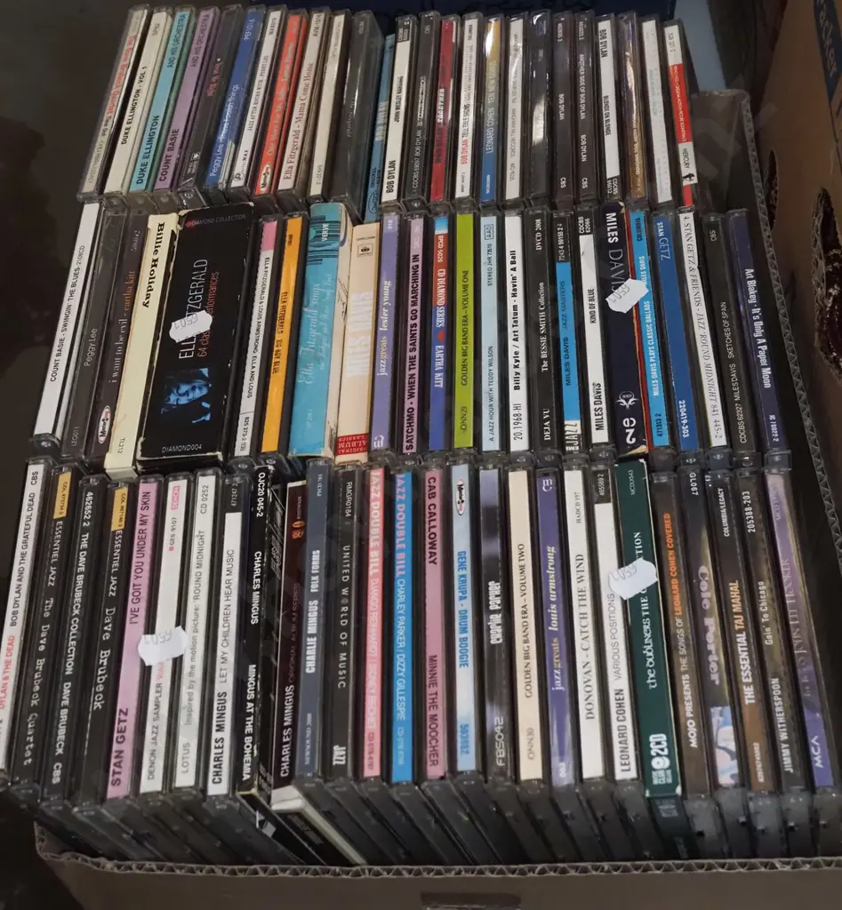 box of CDs Image 1++