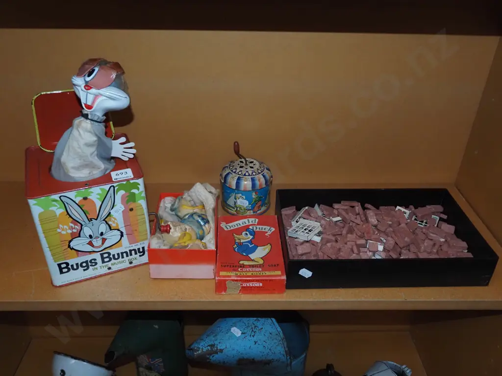 vintage toys, toilet soap, toy building brcks Image 1++